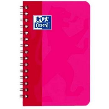 Cuaderno de espiral Oxford 11 x 17 cm, cuadriculado 5x5, 100 páginas