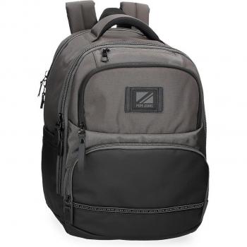 Mochila portaordenador 15,6 Pepe Jeans Stratford dos compartimentos adaptable