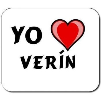 Almohadilla con estampada de Te quiero Verín