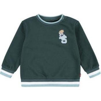 Sudadera Infantil Levi's® Varsity Tipped Crew Verde Bistro
