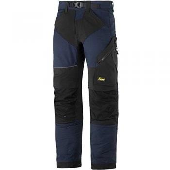 Snickers pantalones de trabajo 69039504046 flexiwork tamaño 46 en – azul marino/negro