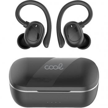 Cool Auriculares Stereo Bluetooth Earbuds Inalámbricos Fit Sport Negro