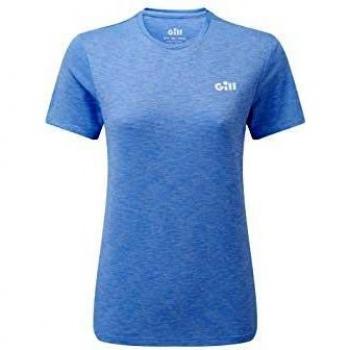 Gill Womens Holcombe Crew Short Base Layer Layer Layers para Vela y esquí - Azul Cielo - Fácil Cuidado y Lavable a máquina