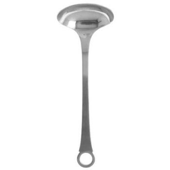 Gense Henning Sideling despensa salsa Cucharón, plata, 200 mm