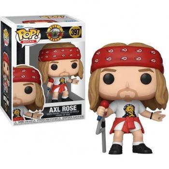 Funko Pop! Rocks: Axl Rose 1980s - Guns N' Roses Collectible Vinyl Figure with Rare Chase Variant