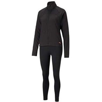 PUMA Active Yogini Woven Suit Chándal, Mujer, Black, XL