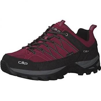 CMP Rigel Low Waterproof Women's Hiking Sneakers Red