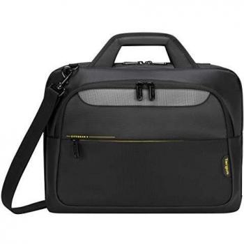 Targus TCG460GL Maletín para portátil de entre 14 y 15,6 pulgadas con cierre superior CityGear - Negro