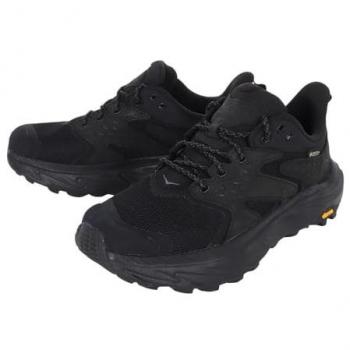 Hoka Anacapa 2 Low GTX Men's Hiking Shoes - Waterproof, Lightweight, Black