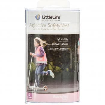 Relags Niños LittleLife Chaleco de Seguridad Chaleco, Todo el año, Infantil, Color Rosa, tamaño Medium
