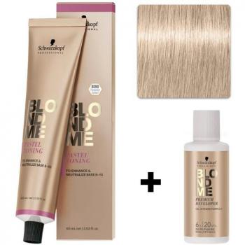 Schwarzkopf Blondme Permanent Blonde Toning Gel-Cream #Sand 60 ml