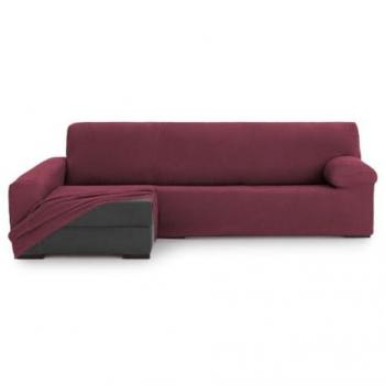 Funda para chaise longue de brazo largo izquierdo Eysa THOR Burdeos 170 x 110 x 310 cm
