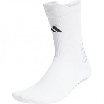 adidas Cushioned Crew Grip Football Socks - White