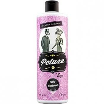 Petuxe Champú Vegano potenciador del Color. Champú Vegano Perros. Champú Mascotas. Todas Las Razas. Lavante, hidratante y vitalizante. Aceite de Oliva ecológico