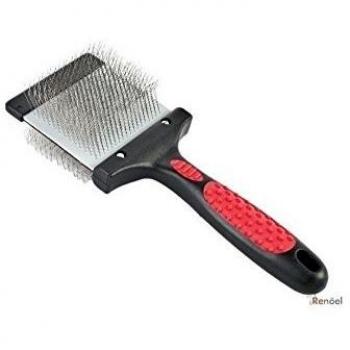 Carda doble puas metal L