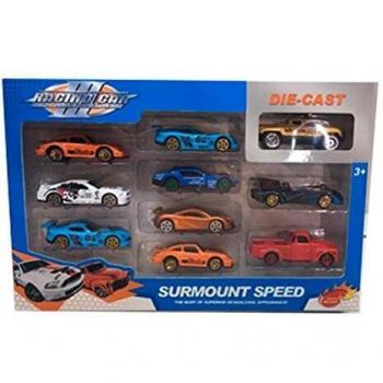 Mega Gain Caja 10 Coches Metal