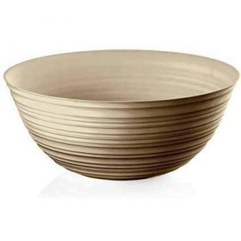 Contenedor XL Tierra Arcilla Ø30 x H12.8 cm, 5000 cc, Marrón