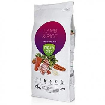 Natura diet Lamb & Rice 12 kg Alimento Natural seco.