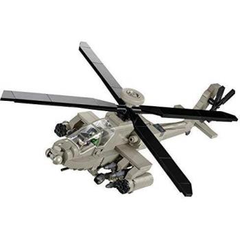 COBI 5808 AH-64 Apache - Set de construcción de bloques, modelo militar, 510 piezas, diseño detallado del helicóptero de ataque AH-64 Apache