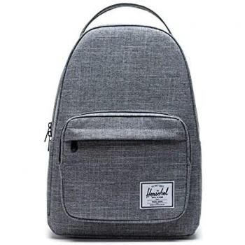 Mochila Herschel Miller Unisex 10789-00919, gris, compartimento para laptop de 15, capacidad de 32l