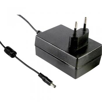 Fuente de alimentación enchufable Mean Well GST25E18, 25W, 18V, 1.38A