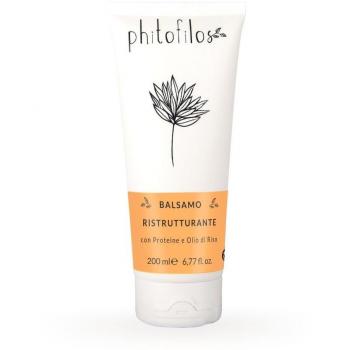 Bálsamo Ristrutturante con Proteínas y Aceite de Arroz, 200 ml - Phitofilos