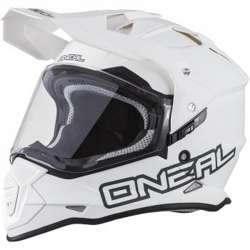 Casco Enduro Mx Oneal 2019 Sierra Ii Flat Blanco