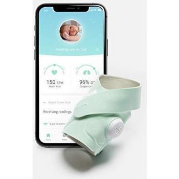 Owlet Smart Sock 3 - Vigilabebés Inteligente con Frecuencia Cardíaca y Nivel de Oxígeno