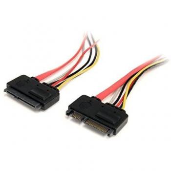 StarTech.com 12in 22 Pin SATA Power and Data Extension Cable (SATA22PEXT)