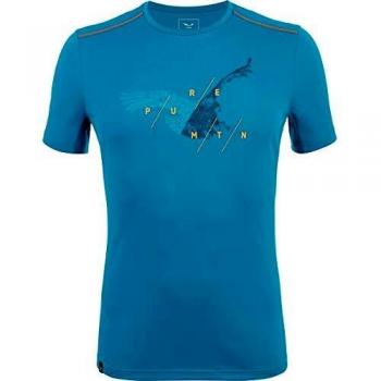 SALEWA Sporty Graphic Dry M S/S tee Camiseta, Hombre, Malta, XL