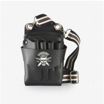 Perfect Beauty ZZMen Hipster Man Skull | Cartuchera - Cartuchera para Barbero | Color Negro