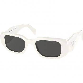 Prada PR 17WSF Symbole Asian Fit 1425S0 Women’s Sunglasses White Size 51