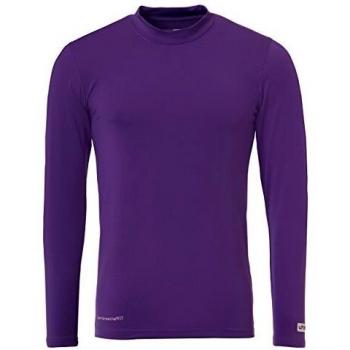 uhlsport Distinction Colors Baselayer Camiseta De Entrenamiento, Hombre, Morado, 140