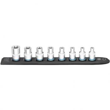 Llave de tubo HAZET SmartRail 900E-SR/8, Cuadrado hueco 1/2 pulgadas (12,5 mm), Perfil TORX® exterior E10, E11, E12, E14,