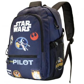 Mochila Fight HS Fan Pilot Star Wars Pilot-Mochila Fight HS Fan, Negro