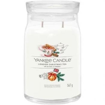 Yankee Candle London Christmas Tea Signature Large Scented Jar Candle 567g