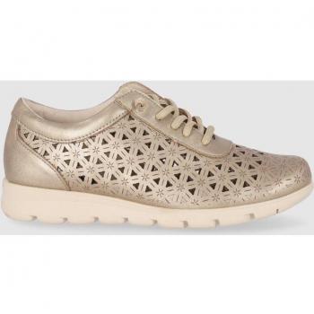 Chika10 - Zapatos de cordones de mujer de piel troquelada