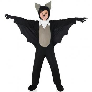 Kimokawaii Disfraz de Murciélago Orejas grises para niño