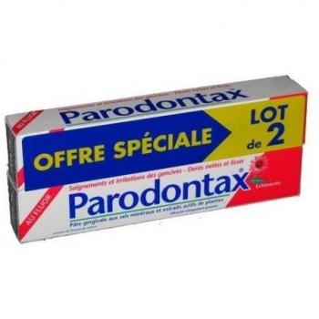 Dentífrico Parodontax Original con Flúor para encías sensibles - Pack de 2 x 75ml