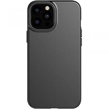 tech21 Evo Slim for Apple iPhone 12 Pro Max 5G - Germ Fighting Antimicrobial Phone Case with 8 ft. Drop Protection,Charcoal Black - 6.7 inches