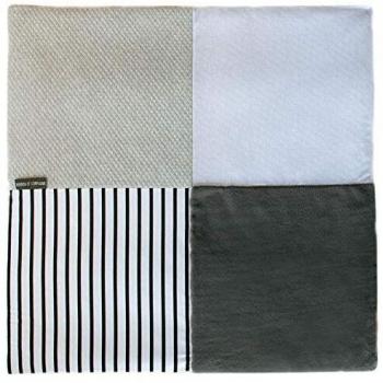 Alfombra de Juego Doudou et Compagnie Tapidou Gris y Blanco