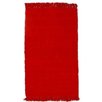 Alfombra Lisa 100% Algodón Rojo 50 x 80 cm para Salón o Dormitorio - THE DECO FACTORY - SIMPLY COTTON