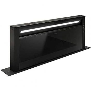 Campana Extractora Elica GETUP BL MAT/A/90 Downdraft Negra con Control Táctil y Cristal, 90 cm