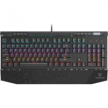 Vertux Tungsten Teclado Gaming RGB con Interruptores Mecánicos MX Black