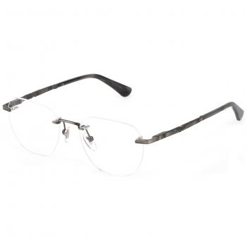 Police Stylish Eyeglasses Vk563 Unisex Blue Size: 51 MM