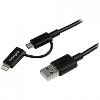 StarTech.com LTUB1MBK 1 m