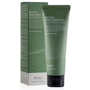 Benton Deep Green Tea Cleansing Foam 120g