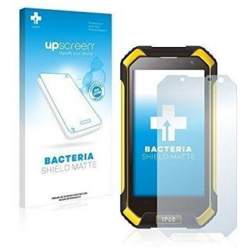 upscreen Protector de Pantalla Mate Compatible con Blackview BV6000 / BV6000s Película Protectora Antibacteriana - Anti-Reflejos, Anti-Huellas