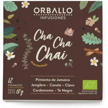 Infusión Cha Cha Chai bio Orballo 12 pirámides