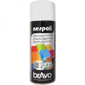 Spray de Pintura Acrílica Profesional Nespoli - Blanco Nieve Brillante 400 ml